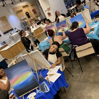 Immersed Life - Painting Scripture night with the girls at Rosebud Coffee - Art Classes Near Me Immersed Life - Painting Scripture night with the girls at Rosebud Coffee - Art Classes Near Me