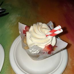 Horchata cupcake