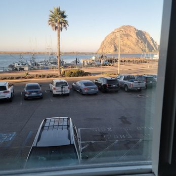 Bayfront Inn - Our View from the Bayfront Inn! This picture does not do it justice, you have to experience it for yourselves. - Hotels Near Me - Morro Bay, California