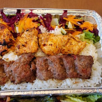 Cinar Turkish Restaurant 1 - Lamb Adana & Chicken Shish Kebab Platter - Turkish Near Me - Cliffside Park, New Jersey Cinar Turkish Restaurant 1 - Lamb Adana & Chicken Shish Kebab Platter - Turkish Near Me - Cliffside Park, New Jersey