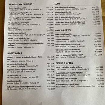The Birch - Tap list 5/21/23 - Cheese Shops Near Me - Norfolk, Virginia The Birch - Tap list 5/21/23 - Cheese Shops Near Me - Norfolk, Virginia