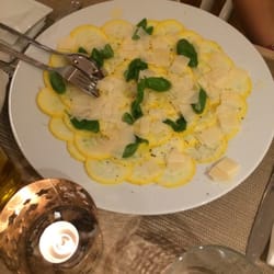 Papilles & Pupilles - Carpaccio  de courgettes