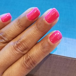 Royal Pink done by Joyce. Love that she give attention to details! 8/25/2019 Royal Pink done by Joyce. Love that she give attention to details! 8/25/2019