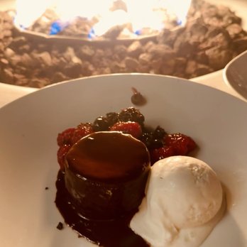Eddie V's Prime Seafood - Warm Belgian Chocolate Cake - Seafood Near Me - La Jolla, California Eddie V's Prime Seafood - Warm Belgian Chocolate Cake - Seafood Near Me - La Jolla, California