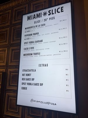 Menu photo 5 Miami Slice Las Vegas, NV