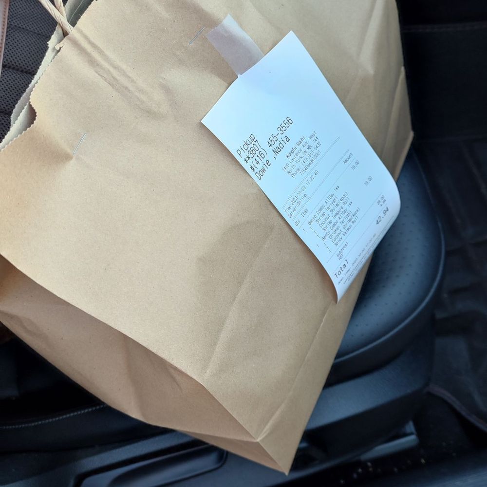 Takeout pay cash get 10% discount