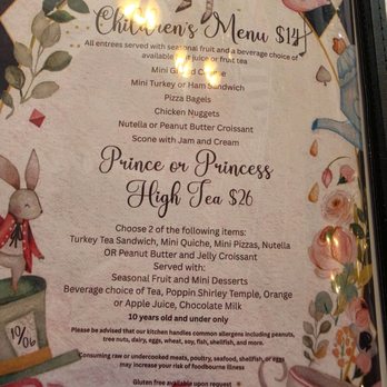 Alice's Teapot Cafe - Menu - Themed Cafes Near Me - Delray Beach, Florida Alice's Teapot Cafe - Menu - Themed Cafes Near Me - Delray Beach, Florida