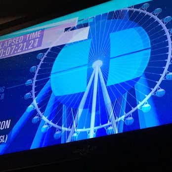 The High Roller - There's a screen inside that shows what car you're in and where you are on the wheel along with elevation read out - Amusement Parks Near Me - Las Vegas, Nevada The High Roller - There's a screen inside that shows what car you're in and where you are on the wheel along with elevation read out - Amusement Parks Near Me - Las Vegas, Nevada