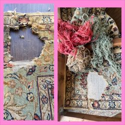 Rug Masters - Oriental rug repair San Francisco by rug master