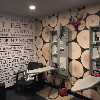 Moxy Denver Cherry Creek - Common space ironing area - Hotels Near Me - Denver, Colorado