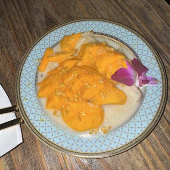 Saranrom Thai - Mango Sticky rice - Thai Near Me - Elmhurst, New York Saranrom Thai - Mango Sticky rice - Thai Near Me - Elmhurst, New York
