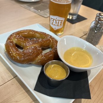 Fate Brewing Company - Phoenix - Pretzel and Fateful IPA - Breweries Near Me - Phoenix, Arizona