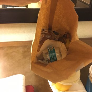 Hampton Inn & Suites San Diego-Poway - This is the "hot" breakfast gives to us guests in a paper bag - Hotels Near Me - Poway, California Hampton Inn & Suites San Diego-Poway - This is the "hot" breakfast gives to us guests in a paper bag - Hotels Near Me - Poway, California