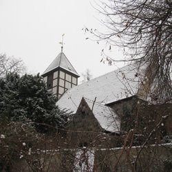 Dorfkirche Tempelhof - Kirchenschiff.
