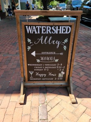 Menu photo 1 Watershed Alley Chestertown, MD