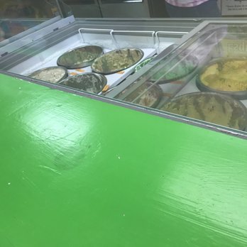 Neveria Miki - a green counter with food in it - Ice Cream & Frozen Yogurt Near Me - Roswell, Georgia