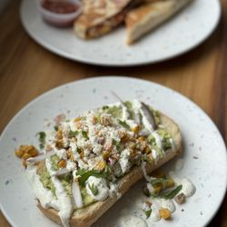 RoJo Coffee - Elote avocado toast