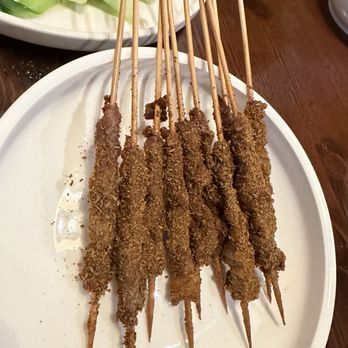 Northern Cafe - A1. Fried Lamb Skewers is a northern cafe staple. - Chinese Near Me - Huntington Beach, California Northern Cafe - A1. Fried Lamb Skewers is a northern cafe staple. - Chinese Near Me - Huntington Beach, California