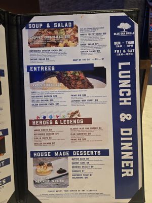 Menu photo 4 Blue Oak Grille Friant, CA