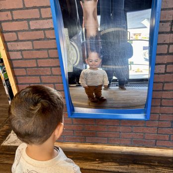 Uranus Fudge Factory and General Store - Fun house mirror. "I look so short!" My grandson yelled. . - Chocolatiers & Shops Near Me - Saint Robert, Missouri Uranus Fudge Factory and General Store - Fun house mirror. "I look so short!" My grandson yelled. . - Chocolatiers & Shops Near Me - Saint Robert, Missouri