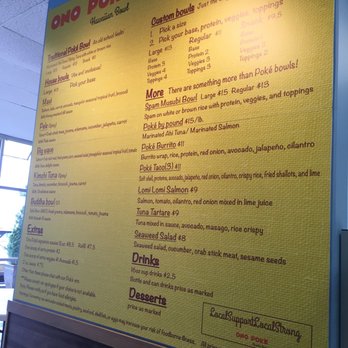 Ono Poke - Yum-! - Hawaiian Near Me - Memphis, Tennessee