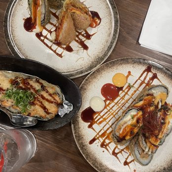 EBISU - We loved the volcano roll especially (bottom right). - Japanese Near Me - Elk Grove, California EBISU - We loved the volcano roll especially (bottom right). - Japanese Near Me - Elk Grove, California