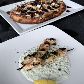 Venicia - Flatbread and chicken skewers - Italian Near Me - Arcata, California Venicia - Flatbread and chicken skewers - Italian Near Me - Arcata, California
