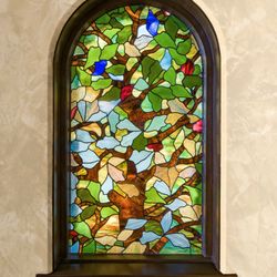 Theresa Buccola Stained Glass - Spindrift Tree of Life, Second Panel