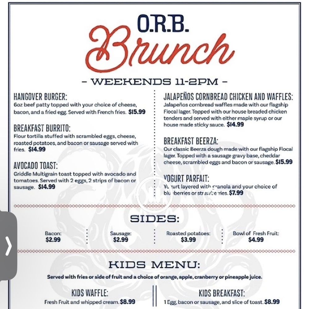 Ocean Republic Brewing - brunch menu, offered on the weekends 11-2 - Brewpubs Near Me - Stuart, Florida Ocean Republic Brewing - brunch menu, offered on the weekends 11-2 - Brewpubs Near Me - Stuart, Florida