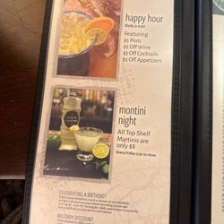 The Montana Club Restaurant - Happy Hour