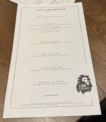 Menu photo 2 Lion & The Rambler Coral Gables, FL Menu photo 2 Lion & The Rambler Coral Gables, FL