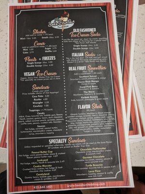 Menu photo 4 The Soda Fountain Kanab, UT Menu photo 4 The Soda Fountain Kanab, UT