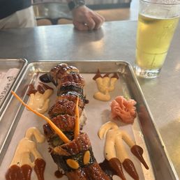 Dragon roll - eel