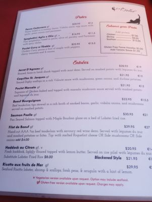 Menu photo 3 Le Bistro By Liz Halifax, NS