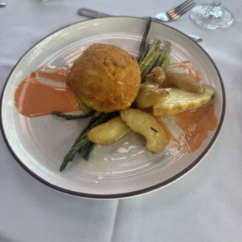 Rooney's Oceanfront Restaurant - Crab cake entree - Seafood Near Me - Long Branch, New Jersey