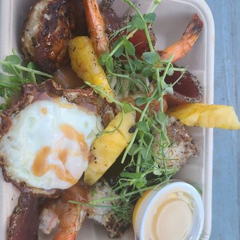 Kitoko Maui - Seafood special bento. - Food Trucks Near Me - Kihei, Hawaii