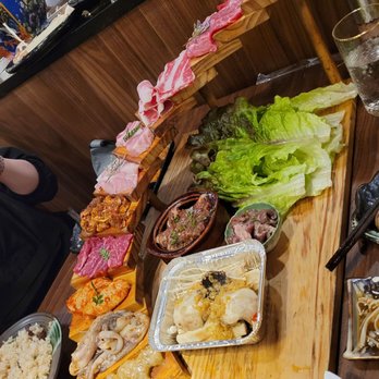 GAN-HOO BBQ - Meat Lovers Staircase - Barbeque Near Me - Flushing, New York GAN-HOO BBQ - Meat Lovers Staircase - Barbeque Near Me - Flushing, New York