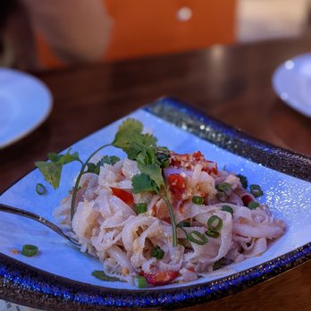 Hot Space - a plate of food on a table - Seafood Near Me - Duluth, Georgia