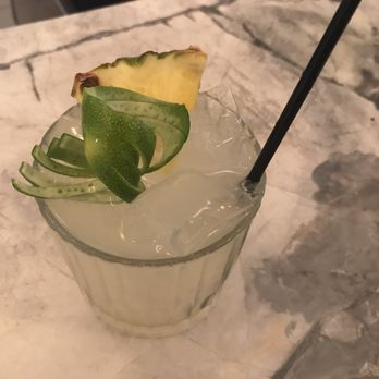 Kiin - Margarita with kefir lime leaf. SO delicious - Thai Near Me - Toronto, Ontario Kiin - Margarita with kefir lime leaf. SO delicious - Thai Near Me - Toronto, Ontario
