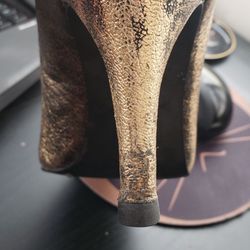 Grace's Shoe Repair - Did a good job repairing the heel scuffs in addition to replacing the heels
