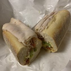 Matt's Steaks - Turkey & Cheese Sub (small); $8.50