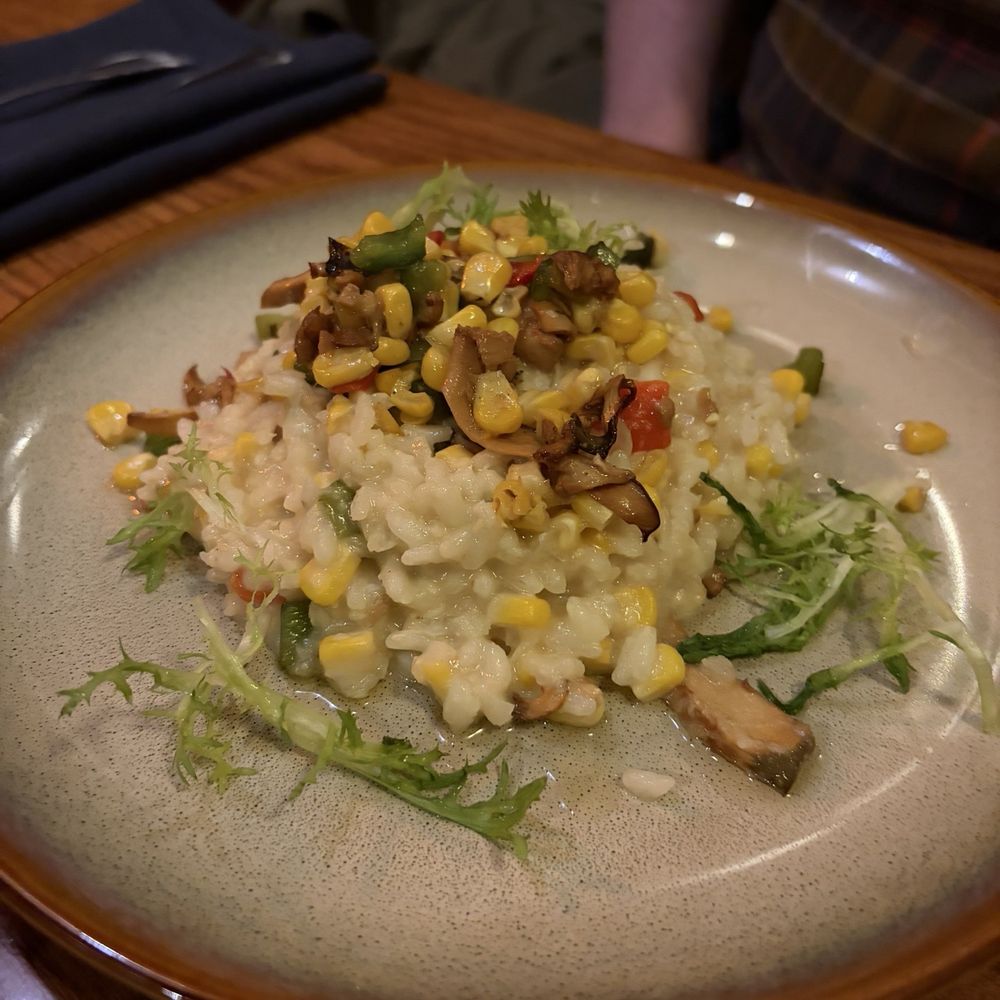 Risotto of forest mushrooms Risotto of forest mushrooms