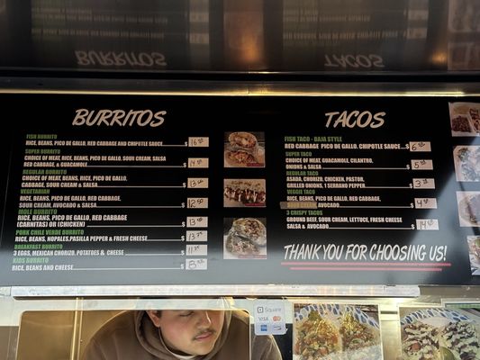 Menu photo 2 The Real Taco Santa Cruz, CA Menu photo 2 The Real Taco Santa Cruz, CA