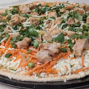 Sandy's Take & Bake Pizza - Uncooked Thai chicken pizza - Pizza Near Me - Santa Rosa, California Sandy's Take & Bake Pizza - Uncooked Thai chicken pizza - Pizza Near Me - Santa Rosa, California