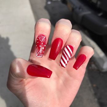 TJ Nails - Holiday nails !! - Nail Salons Near Me - La Puenta, California