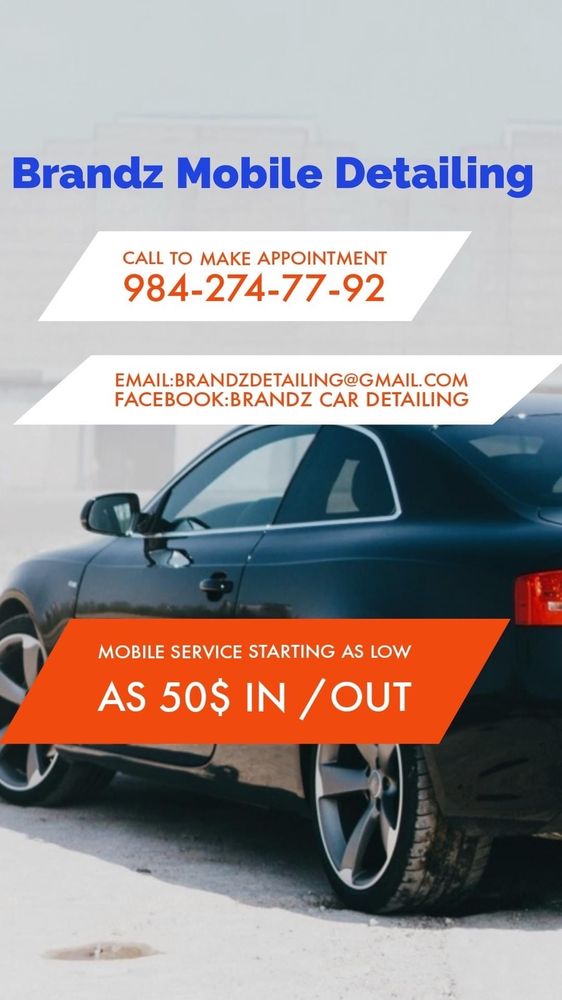 BRANDZ CAR DETAILING Request a Quote Raleigh, North Carolina Car