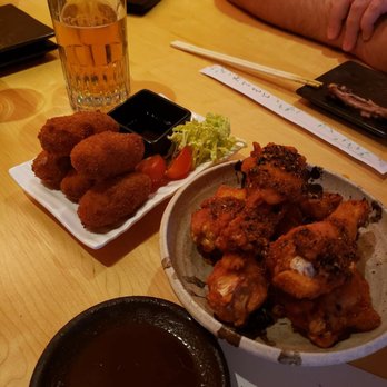 Bar Oni Izakaya - Croquettes and chili oil chicken wings - Japanese Near Me - Cleveland, Ohio