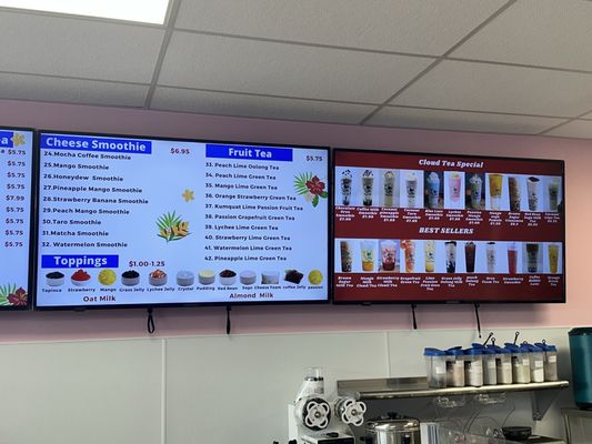 Menu photo 1 Cloud Tea Rolling Meadows, IL