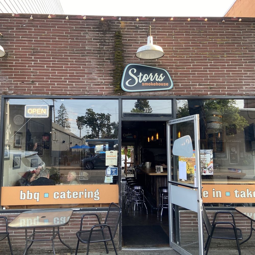 Storrs Smokehouse - Front - Smokehouse Near Me - Newberg, Oregon Storrs Smokehouse - Front - Smokehouse Near Me - Newberg, Oregon