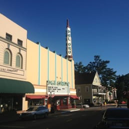 Outside of theatre. Outside of theatre.